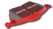 EBC Brakes - SKODA Octavia 2.0 Turbo 2006- Redstuff Pads - Rear