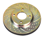 EBC Turbo Groove Discs - SKODA Octavia 2.0 Turbo 2006- - Rear 286mm