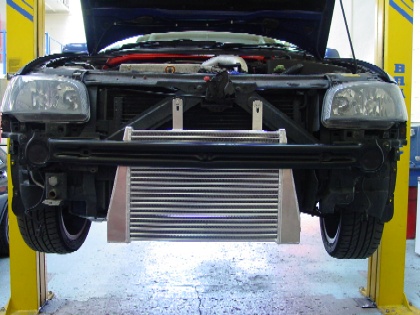 Seat Ibiza Front Splitter. Ibiza 1.8T Front Mounting